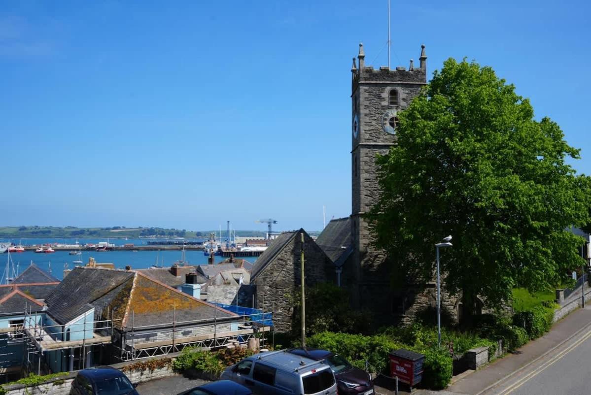 Fabulous High Street Townhouse With Stunning Views & Parking At 'Eagles Nest' Villa Falmouth Eksteriør bilde